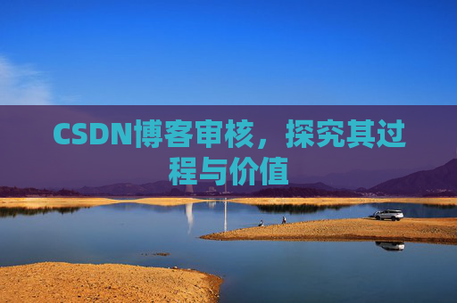 CSDN博客审核，探究其过程与价值